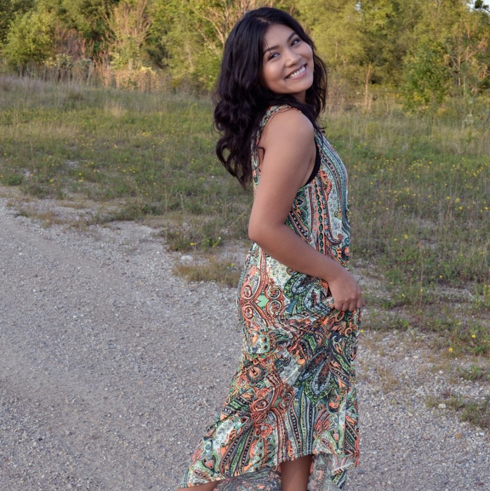 Playful Paisley Dress